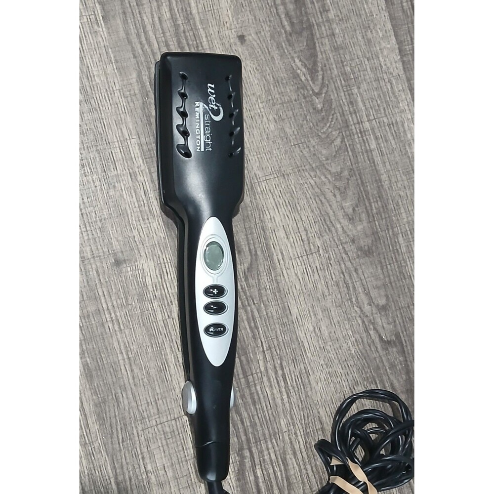 Remington Wet 2 Straight Hair Straightener 1.75” Flat Iron Model S-8000t. Tested